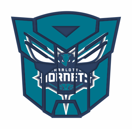 Autobots Charlotte Hornets logo iron on paper